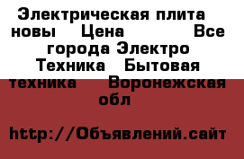 Электрическая плита,  новы  › Цена ­ 4 000 - Все города Электро-Техника » Бытовая техника   . Воронежская обл.